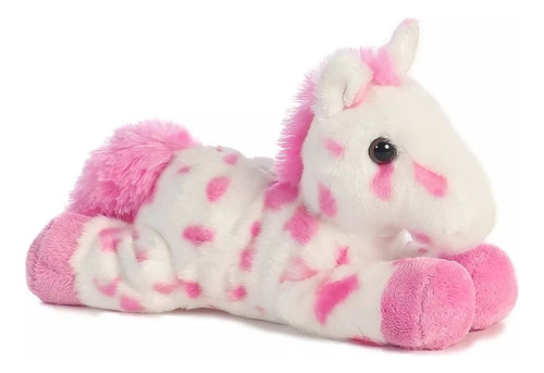 Peluche Caballo Rosa Lady Original Aurora Mini Flopsie 20 Cm