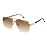 Lentes Carrera Café Degradado 1054/s 2m286 Dorado De Hombre Lente Marrón Varilla Dorado-negro Diseño Classic