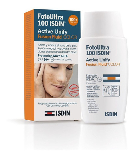Protector Foto Ultra Active Unify 99 Color Isdin