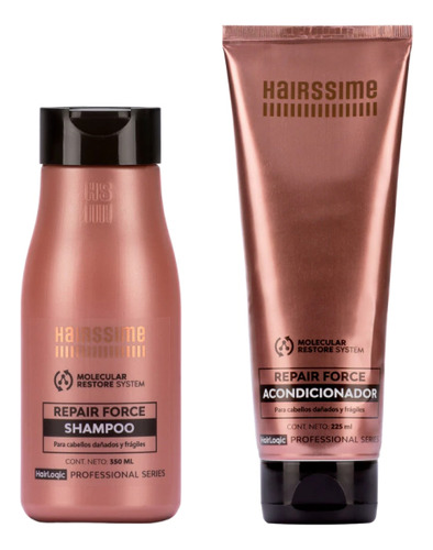 Hairssime - Repair Force Shampoo+acondicionador