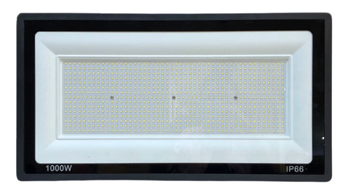 Refletor Led Smd 1000w Slim Ip66 6000k Luz Branco Frio