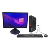 Mini Desktop + Monitor Lenovo Think I7 8ger 16gb 240gb Ssd