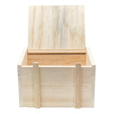 Caja Decorativa Baul Madera Pino Para Regalo 25x20x15 Cm 