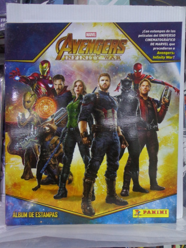 Álbum De Estampas Avengers Infinity War Panini 2017