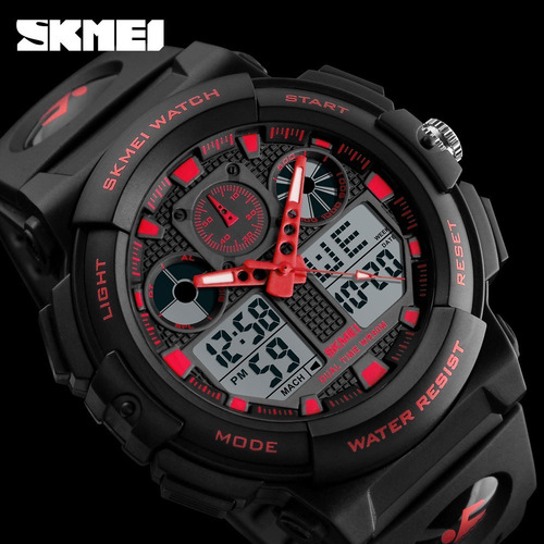 Reloj Skmei 1270 S Shock - Sumergible - Deportivo - Dual