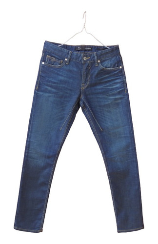 Jean Hombre, Jean Guess, Slim Tapered, Elastizado, 29w