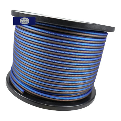 Rollo De Cable Para Bocina Cal.12 100mt Rockseries Sc12100bb | Envío gratis