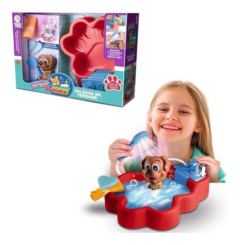 Pet Shop Brinquedo Educativo Infantil Duchinha Sai Água