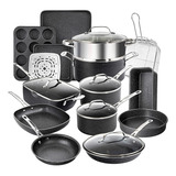 Granitestone 20 Pc Kitchen Pots And Pans Set Non Stick Cook.