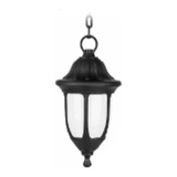 Farol Exterior Colgar Plastico Selene Negro