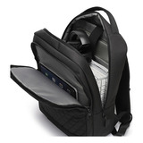 Mochila Impermeável Para Notebook 15.6 Masculina Saída Usb Cor Preto Desenho Do Tecido Liso