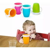 Vaso / Taza Mágica 360° Antiderrame Para Bebés Y Niños