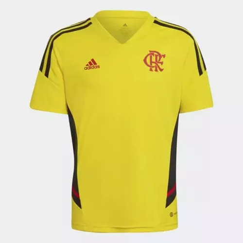 Camisa Treino Infantil Cr Flamengo Condivo 22- adidas Ha5416