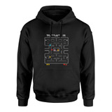 Buzo Hoodie Pac Juegos Arcade Retro Man R13