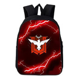 Mochilas 3d Eaaaf Free Fire Garena Para Crianças Com Estampa