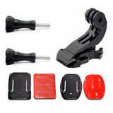 Kit Suporte Frontal Adesivos Curvo Capacete Gopro Hero 11