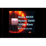 Combo Ryzen 5 (6 Cores) Pci-e + 32gb Ram + Wifi