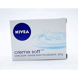 Nivea Creme Suave Bar Jabón - Caso De 12 Pcs X 100 G Ea.