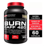 Pré Treino Burn Caff 420 60 Caps - Bodybuilders
