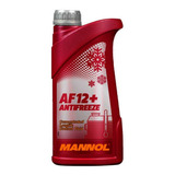 Refrigerante Mannol Antifreeze Af12 G12 1lt Rojo Germany