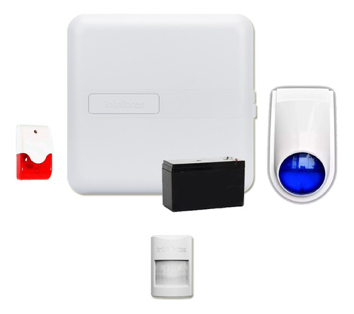 Kit Alarma Casa Hogar Intelbras X1 Sensor Para Cablear