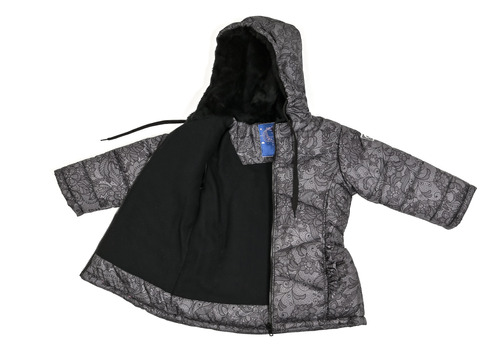  Campera De Nena | Abrigo | Relleno | Polar | T 1-4 | 3733n