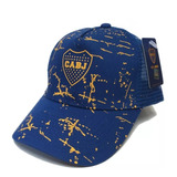 Gorra De Boca Juniors Con Visera Producto Oficial 