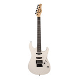 Guitarra Eléctrica Tagima Tw Series Tg-510 De Tilo White Con Diapasón De Madera Técnica