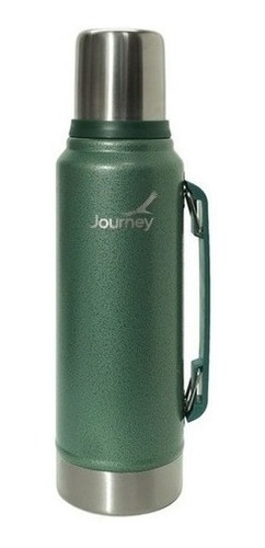 Termo Journey 1 Litro Tapón Cebador Acero Inoxidable Mate 