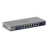 Switch De 8 Puertos Gigabit Ethernet Con 1 X 10g Sfp Monta
