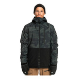 Campera Quiksilver Mission Printed Kvj3 Ski Snow Urbano 10k