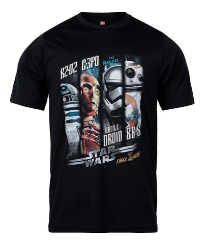 Remera Yorkstone Star Wars Droid Talles Especiales/grandes