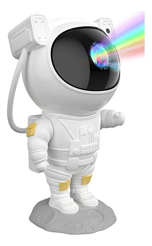 Proyector De Galaxias Astronauta Niños Bebés Con Control Color De La Estructura Blanco 5v