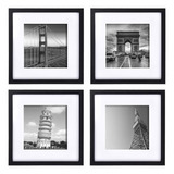 X Picture Frame Black Gallery Marcos Para Fotos Con Tap...