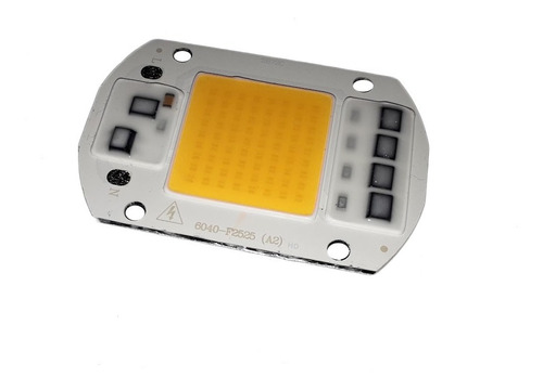 Chip Led Cob 50w 220v Directo Driver Inc. Blanco Cálido