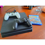 Play Station 4 Slim 500 Gb + 2 Controles Originales+ 2 Juego