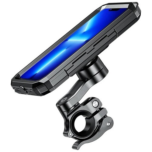 Soporte Base Celular Moto V5 Bicicleta Manillar Impermeable