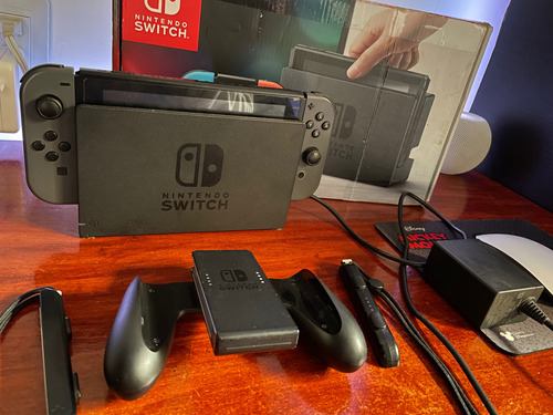 Nintendo Switch Hac-001 32gb Color Gris Y Negro Programada