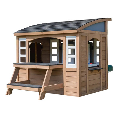 Casa De Madera Infantil Casita De Juegos Play Center Niños | Envío gratis