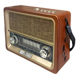 Radio Am Fm Bluetooth Retro Usb Recargable Ac/dc Beck Play