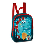 Mochila Bolsa Escolar Infantil Creche Clio Baby Menino Cor Azul