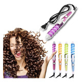 Plancha Rizador Encrespador Ondulador Curl Perfect Espiral