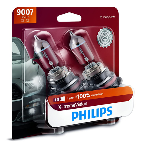 Philips 9007 Lámpara Delantera Premium X-treme Vision,