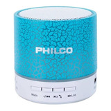 Parlante 6w Bluetooth Luces Led Usb 3.0 Fm Philco Modelo 325