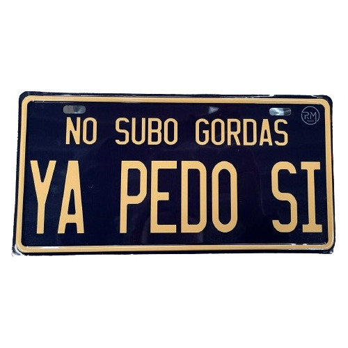 Placas Decorativas Cachimberos Metal P/auto-camion-tracto  