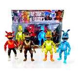 Set Muñecos Five Nights At Freddys Animatronicos X4 