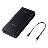 Samsung Battery Pack 20000 Mah Pd 25w Usb C Eb-p5300xjegus Color Negro