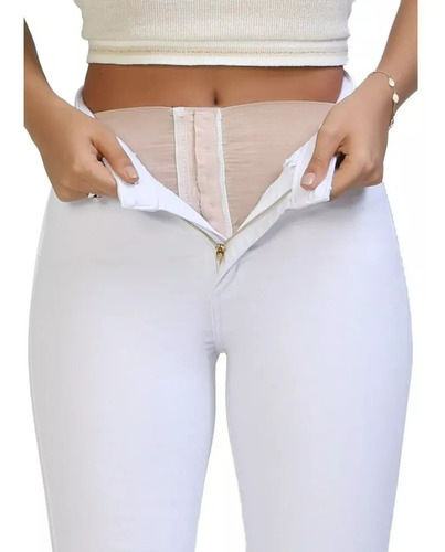 Calça Sawary Jeans Super Lipo Feminina Cintura Alta