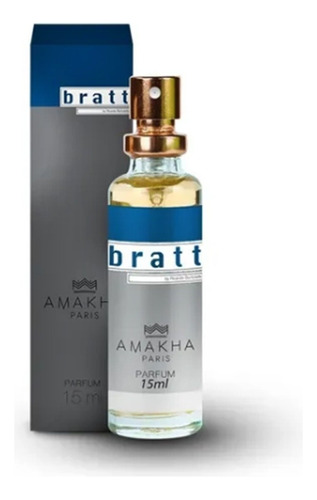 Perfume Masculino Bratt Amakha Paris 15ml Para Bolso Bolsa
