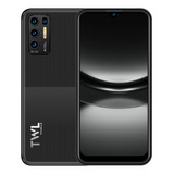 Twl F2x Teléfonos Dual Sim Smartphone Auriculares De Regalo 2gb Ram+16gb 6.53 Pulgadas Hd Con Desbloqueo Facial Android 10 Dorado 3500mah